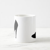 Mug icône de la chaussure à talon élevé (Centre)