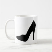 Mug icône de la chaussure à talon élevé (Gauche)