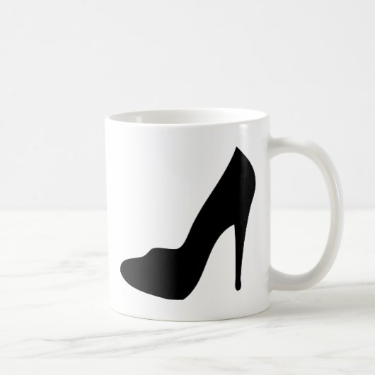 Mug icône de la chaussure à talon élevé (Droite)