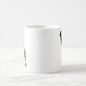 Mug icône de la girafe noire (Centre)