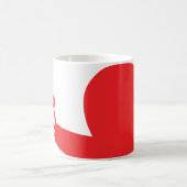 Mug icône de la limace rouge (Centre)
