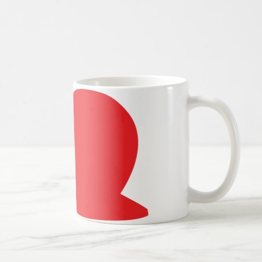 Mug icône de la limace rouge (Droite)