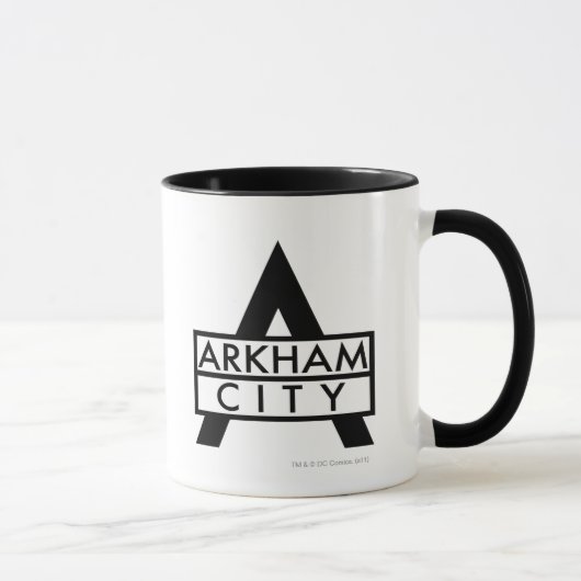 Mug Icône de la ville d'Arkham (Droite)