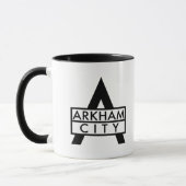 Mug Icône de la ville d'Arkham (Gauche)