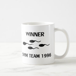 Mug icône de l'équipe de natation gagnante 1996