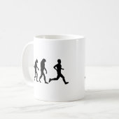 Mug icône de l'évolution du runner (Devant gauche)