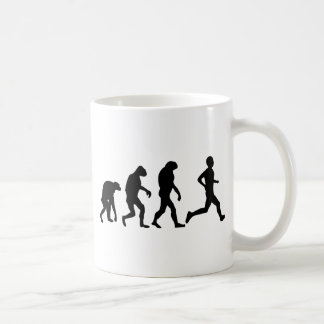Mug icône de l'évolution du runner