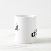 Mug icône de l'évolution du ski (Centre)