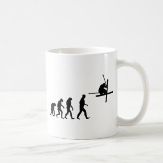 Mug icône de l'évolution du ski