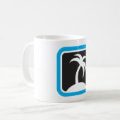 Mug Icône de palmier (Devant gauche)