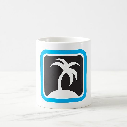Mug Icône de palmier