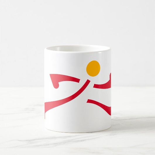 Mug Icône de personne en train de courir
