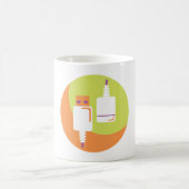 Mug Icône de prise USB (Centre)