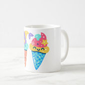 Mug Icône de sirène (Devant droit)