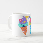 Mug Icône de sirène (Devant gauche)