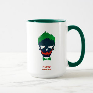 Mug Icône de tête de joker du peloton   de suicide