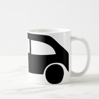 Mug icône de voiture de secours