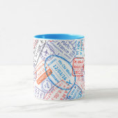 Mug Icône de voyage (Centre)