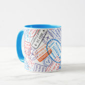 Mug Icône de voyage (Devant gauche)