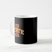 Mug Icône des Cyclones de l'État de l'Iowa avec licenc (Devant gauche)