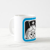 Mug Icône d'infirmière (Devant gauche)
