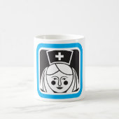 Mug Icône d'infirmière (Centre)