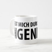 Mug Icône d'Ingenieur de bin d'Ich (Devant gauche)
