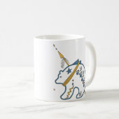 Mug Icône d'ours blanc amérindien (Devant droit)