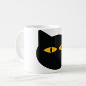 Mug icône du chat noir (Devant gauche)