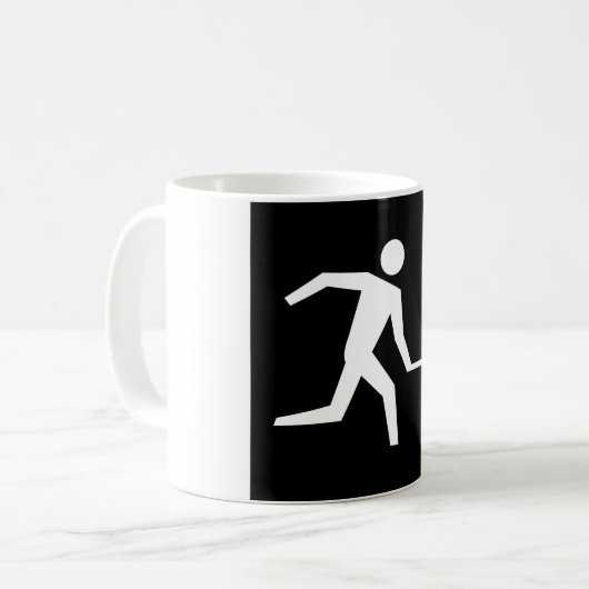 Mug Icône du lecteur de squash (Devant gauche)