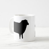 Mug icône du mouton noir (Devant gauche)