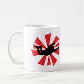 Mug icône du parachutisme (Gauche)
