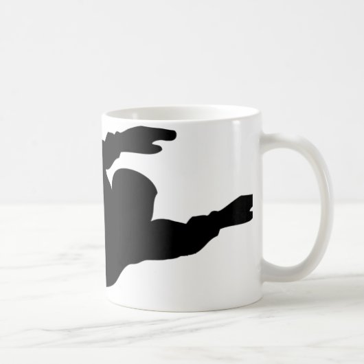 Mug icône du parachutisme (Droite)
