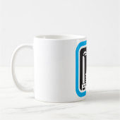 Mug Icône d'usine industrielle avec cheminées (Gauche)