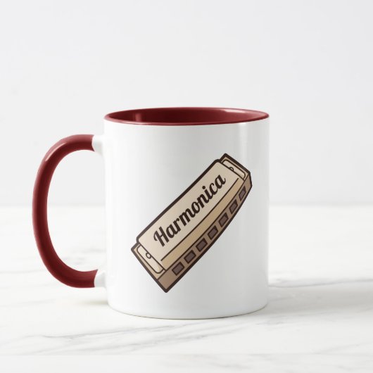 Mug Icône Harmonica (Gauche)