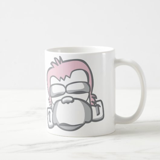 Mug Icône mauvaise de singe (Droite)