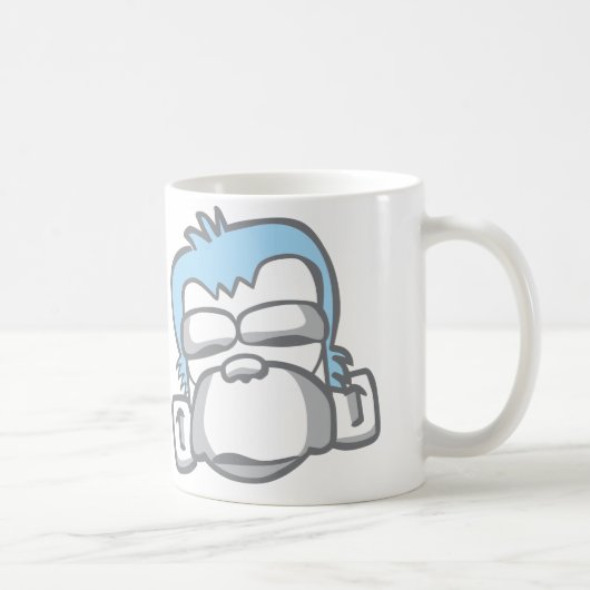 Mug Icône mauvaise de singe (Droite)