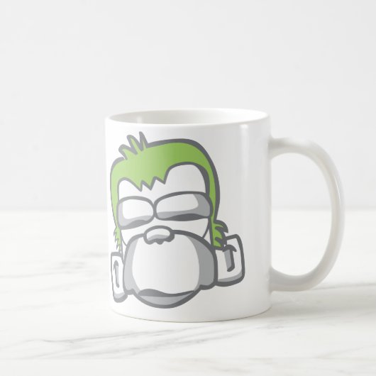 Mug Icône mauvaise de singe (Droite)