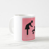 Mug Icône Mère Et Enfant (Devant gauche)