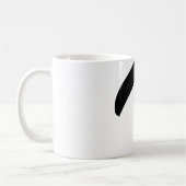 Mug icône noire en parapente (Gauche)