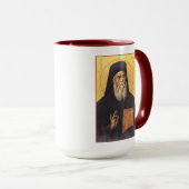 Mug Icône orthodoxe de Saint Nectarios d'Égine (Devant droit)
