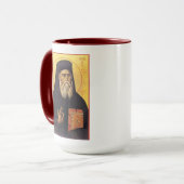 Mug Icône orthodoxe de Saint Nectarios d'Égine (Devant gauche)