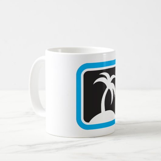 Mug Icône Palm Tree (Devant gauche)