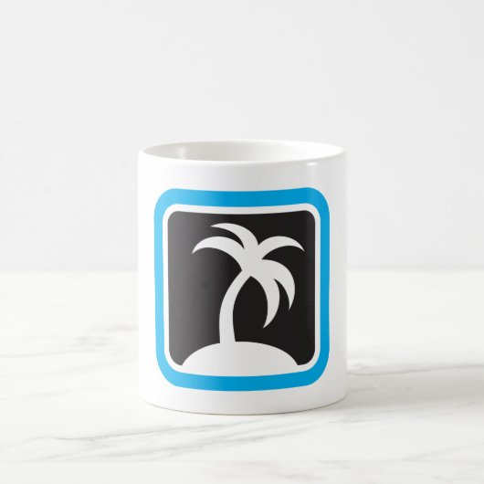 Mug Icône Palm Tree (Centre)