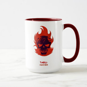 Mug Icône principale du peloton   Diablo de suicide