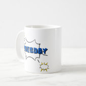Mug Icône Unique Mardi Coffee Cup (Devant gauche)