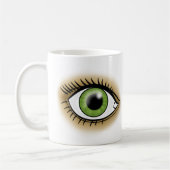 Mug icône Yeux verts (Gauche)