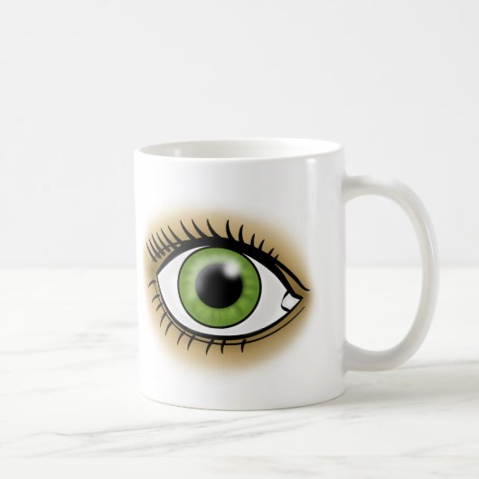 Mug icône Yeux verts (Droite)