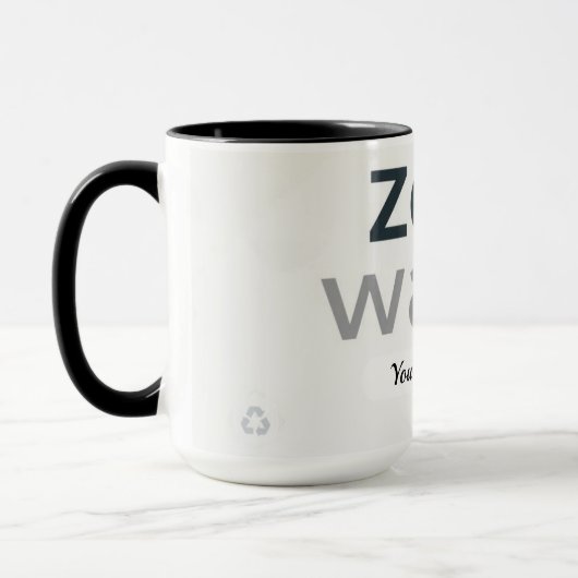 Mug Icône Zéro Déchet (Gauche)