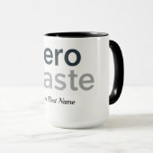 Mug Icône Zéro Déchet (Devant droit)